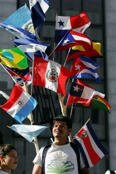 Immigration Boycott Day Flags