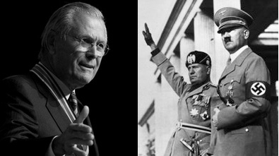 Rumsfeld Hitler